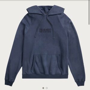 The Eras Tour International Tour Washed Blue Hoodie XL